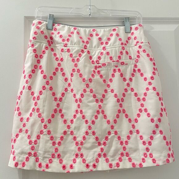 Lilly Pulitzer Pink and White Skirt - Picture 5 of 7